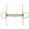English Riding Supply Horse Bits Centaur Stainless Steel Double Twisted Wire Full Cheek Bit