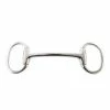 Weatherbeeta Korsteel Stainless Steel Mullen Mouth Eggbutt Snaffle Bit Horse Bits
