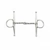 Weatherbeeta Korsteel Stainless Steel Twisted Wire Full Cheek Snaffle Bit