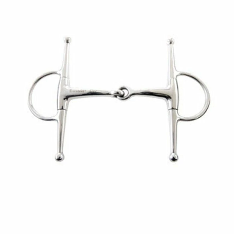 Weatherbeeta Horse Bits Korsteel Medium Weight Full Cheek Eggbutt Snaffle Bit