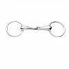 Weatherbeeta Korsteel Hollow Mouth Medium Weight 20MM Loose Ring Snaffle Bit