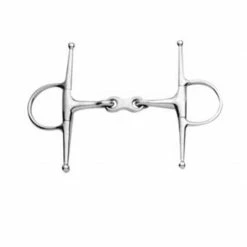 Weatherbeeta Horse Bits Korsteel Stainless Steel French Link Full Cheek Snaffle Bit