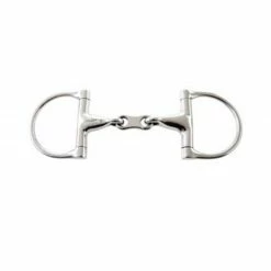 Weatherbeeta Korsteel Stainless Steel French Link Dee Ring Snaffle Bit Horse Bits