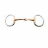 Weatherbeeta Korsteel Stainless Steel Copper Mouth Eggbutt Snaffle Bit