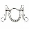 Weatherbeeta Horse Bits Korsteel Stainless Steel Low Port Sliding Curb Bit