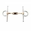 Weatherbeeta Korsteel Stainless Steel Twisted Copper Mouth Dr Bristol Full Cheek Snaffle Bit