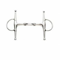 Weatherbeeta Korsteel Stainless Steel Dr Bristol Full Cheek Snaffle Bit Horse Bits