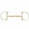 English Riding Supply Centaur Stainless Steel Roller Mouth D-Ring Bit Horse Bits