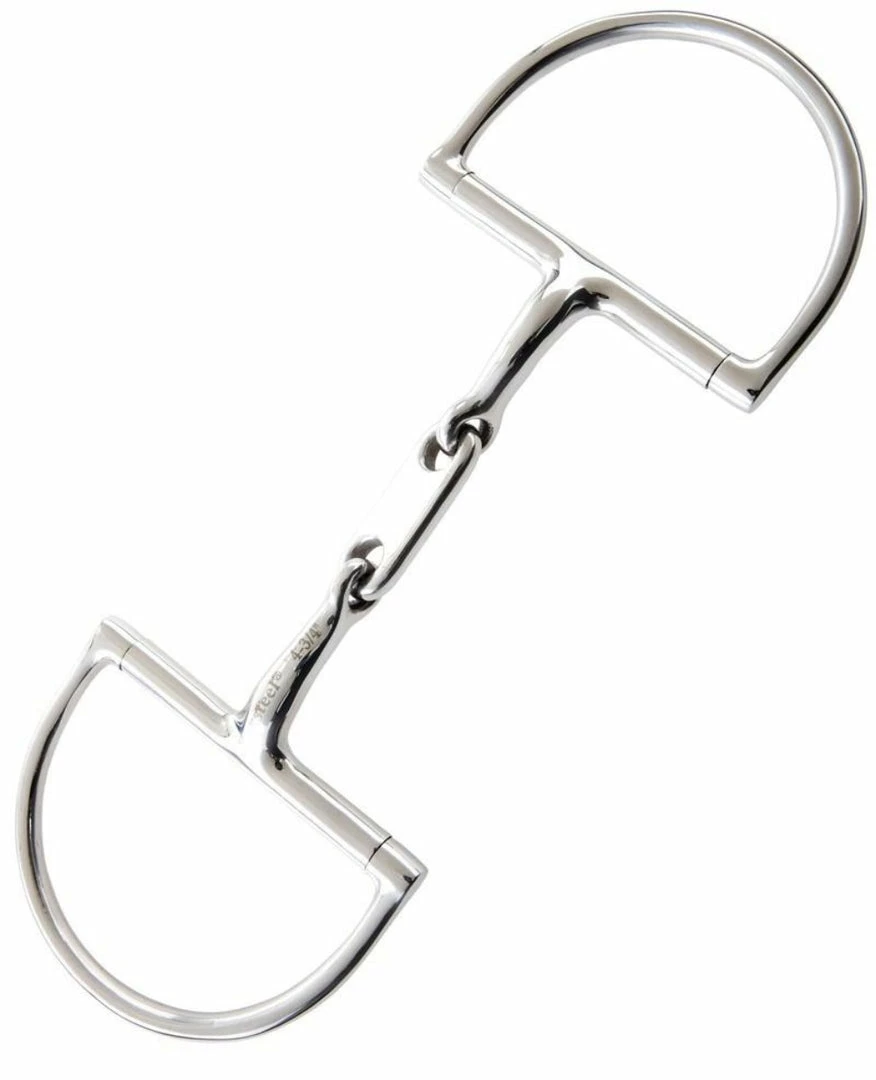 Weatherbeeta JP Korsteel Stainless Steel Dr Bristol Hunter Dee Ring Snaffle Bit