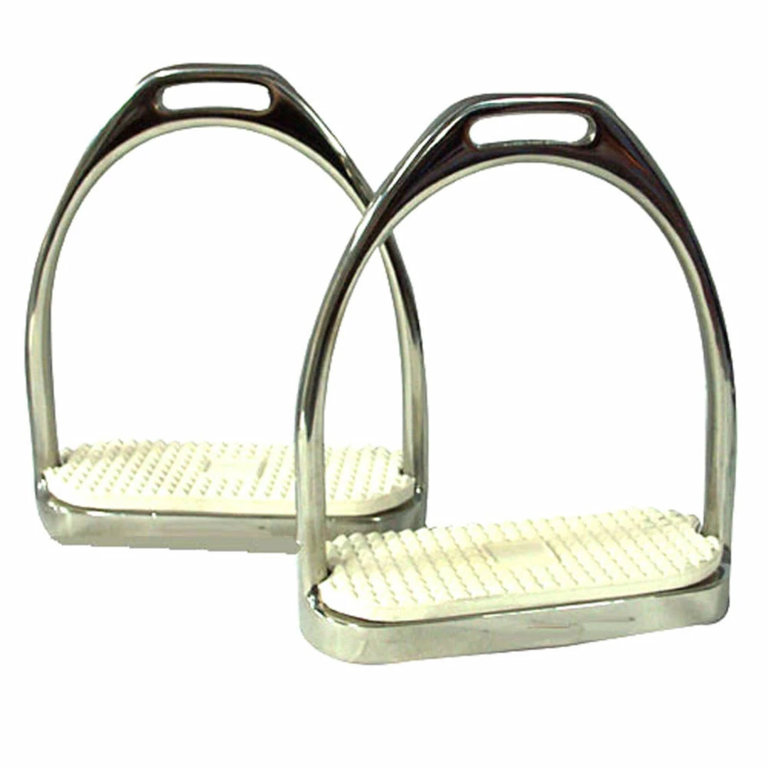 Intrepid Coronet Fillis Stirrup Irons With Pads Saddle Pads & Fittings