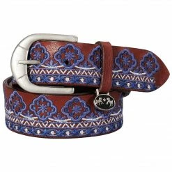 JPC Equestrian Equine Couture Angela Leather Belt