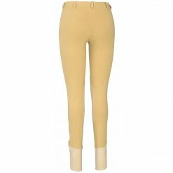 JPC Equestrian TuffRider Ladies Cotton Lowrise Pull-On Knee Patch Breeches
