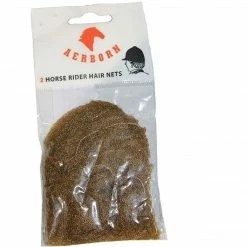 English Riding Supply Aerborn Double Thick Hair Nets Equestrian Accessories