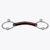 Equine Industries Trust Leather Loose Ring Gag Horse Bits