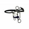 French Equestrian Jump'in Flexible Rubber Combination Bit Horse Bits