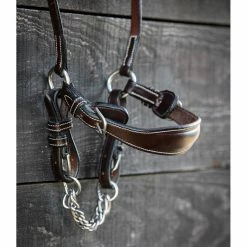 French Equestrian Jump'in Chain Drop Noseband - Week Collection English Bridles