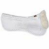 Equine Comfort Products Saddle Pads & Fittings ECP Sheepskin Correction Half Pad With Memory Foam