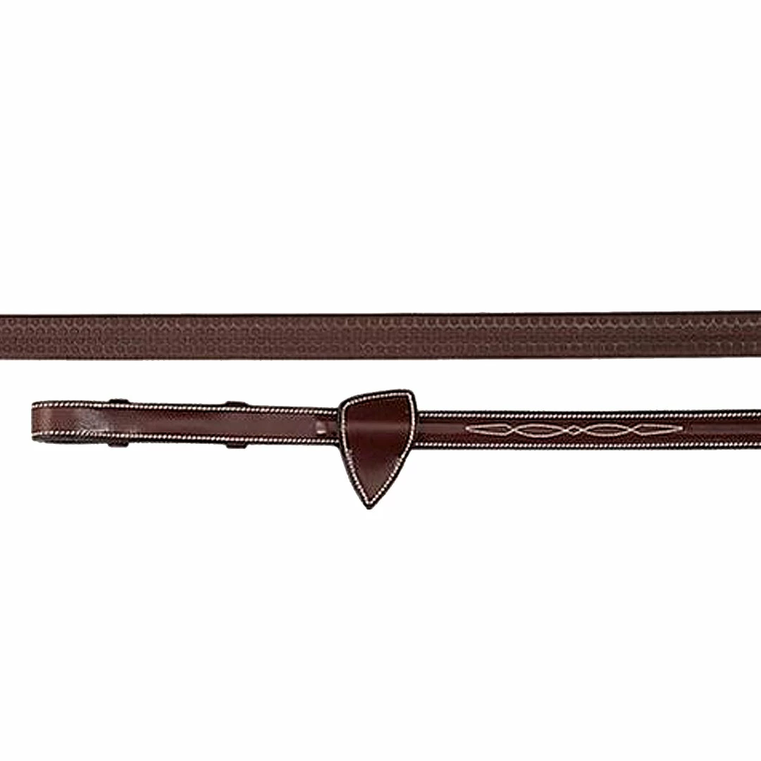 Sagmae Dyon 5/8" Rubber Reins - Hunter Collection
