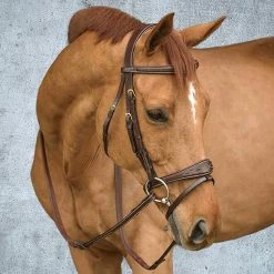 Sagmae Dyon Leather Rubber Reins