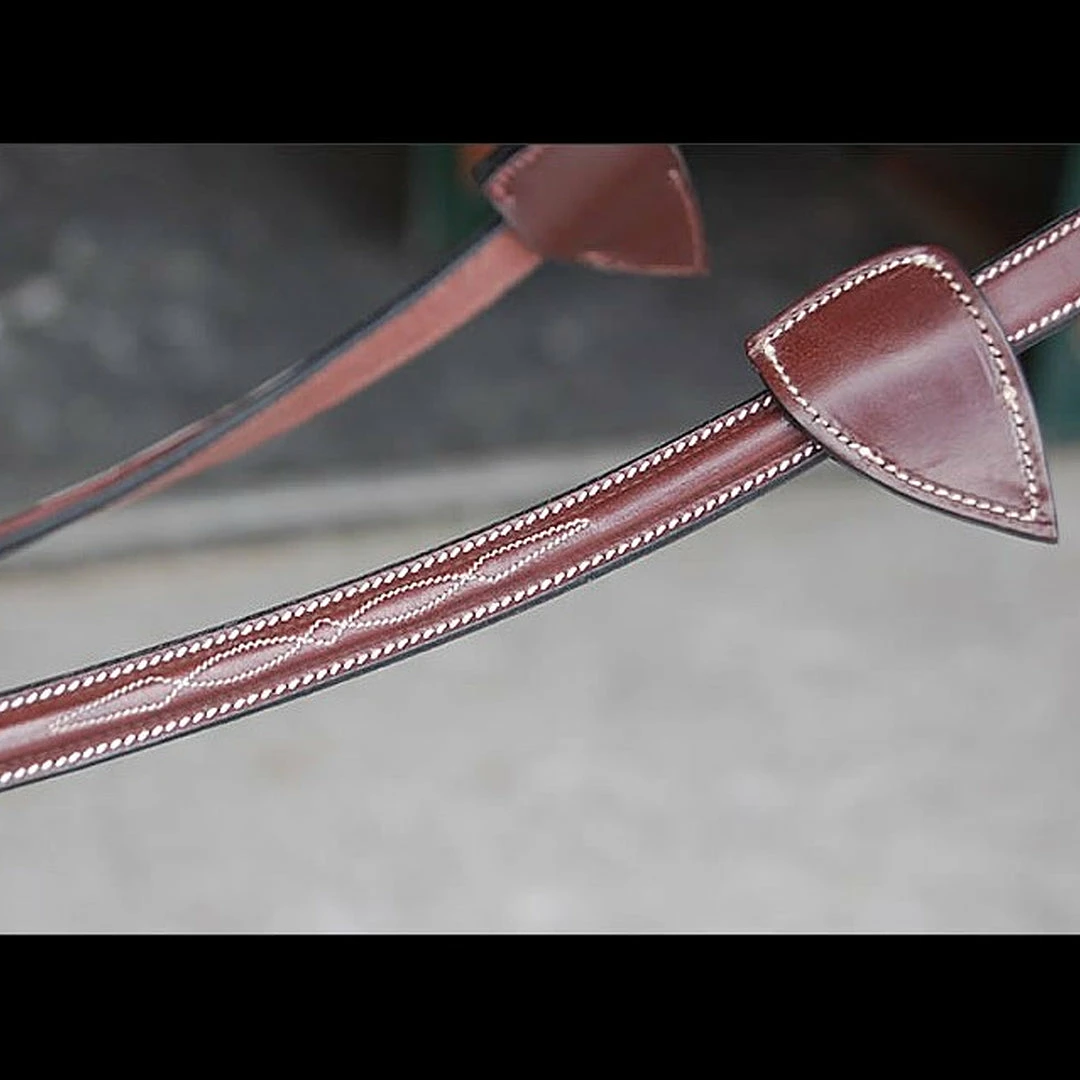 Sagmae Dyon 5/8" Rubber Reins - Hunter Collection