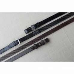 Red Barn By KL Select Pebble Grip Reins