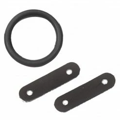 English Riding Supply Saddle Pads & Fittings Centaur Eco Pure Rubber Peacock Bands & Leather Loop Straps