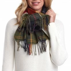 Barbour Fade Tartan Scarf