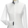 Essex Classics Ladies "Princess Flora" Fitted Style Straight Collar Long Sleeve Show Shirt Show Shirts