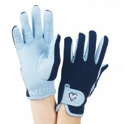 English Riding Supply Ovation Child's Hearts & Horses Gloves Equestrian Accessories