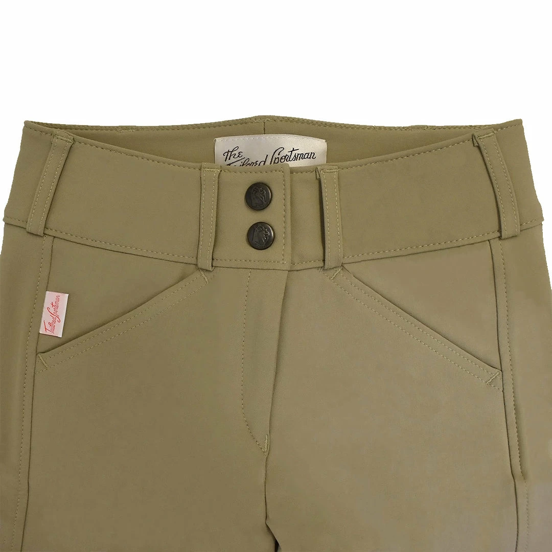 Tailored Sportsman Vintage Mid Rise Front Zip Breeches