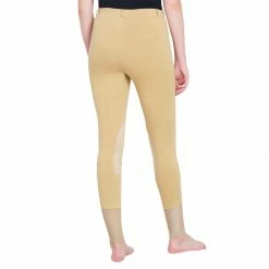 JPC Equestrian TuffRider Ladies Starter Lowrise Pull On Knee Patch Breeches