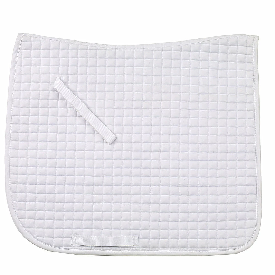English Riding Supply Saddle Pads & Fittings Ovation Pro Square Quilt Dressage Pad